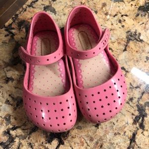 Mini Melissa bubblegum pink size 7t